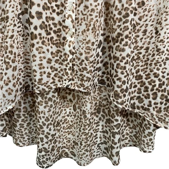 NEW Torrid Lexie Babydoll Cheetah Tunic - Picture 5 of 8